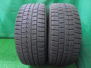 g59◆DUNLOP WINTERMAXX01 スタッドレスタイヤ◆ダンロップ ウィンターマックス01 245/45R18 96Q M+S 中古冬タイヤ2本セット