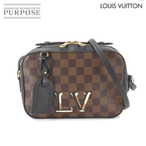 新品同様 ルイ ヴィトン LOUIS VUITTON ダミエ サンタモニカ 2way ショルダー ハンド バッグ ノワール N40189 RFID 90253148