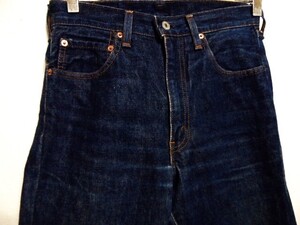 ●中古　日本製　リーバイス　５０２　BIG E　レプリカ　デニムパンツ　W28●