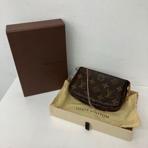 LOUIS VUITTON ミニポシェットアクセソワール モノグラム　S12/26