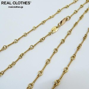 CHROME HEARTS/クロムハーツ 22K NECKCHAIN ツイストチェーン 20インチ 同梱×/D6X