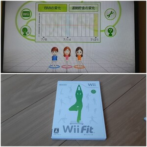 wii 右② ケース付き ソフト レア ゲーム レトロ wii fit フィット Wii Nintendo 任天堂 fit Fit