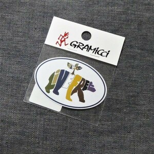 GRAMICCI ステッカー LIVE FREE GAC-006 新品 グラミチ STICKER 防水素材