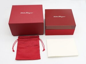 BOＸ【 サルバトーレフェラガモ SALVATORE FERRAGAMO 】 腕時計用 ケース 外箱 内箱 取扱説明書 時計袋 送料無料 新着 0116-0B