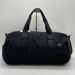 ⑧BN1762● PORTERポーター TANKER タンカー 2WAY DUFFLE BAG 2WAYダッフルバッグ 622-76990 ブラック ナイロン 