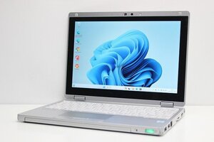 1円スタート ノートパソコン 2inqPC Windows11 WPS office搭載 Panasonic レッツノート CF-RZ6 第7世代 Core i5 SSD256GB メモリ8GB