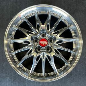 TOPY DORFREN HYVAA トピー ドルフレン ヒューヴァー 17×7J 5H100 +48 中古品 スペア 1本 直接の受け渡し可能