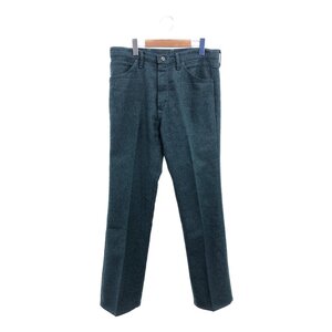 90年代 USA製 Wrangler ラングラー ランチャードレスジーンズ ボトムス アメカジ グリーン (メンズ 34/32) 中古 古着 P7333