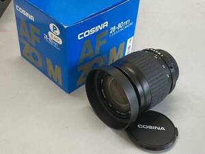 【箱付・美品】コシナ　COSINA AF ZOOM 28-80mm F3.5-5.6 MC MACRO Kマウント