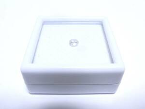 《天然ダイヤ》0.323ct ラウンドカット 品質：F/VVS-2/GOOD 鑑定:中宝ソーティング付 ルース