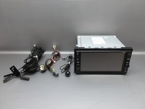 中古 日産純正 MJ118D-W 2020年地図 メモリーナビ/CD/Bluetooth/フルセグ ワイド2DIN (棚8474-D206)