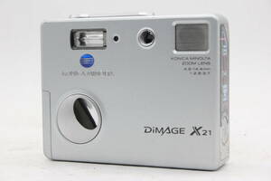 【返品保証】 【便利な単三電池で使用可】コニカミノルタ Konica Minolta DiMAGE X21 3x コンパクトデジタルカメラ v2865