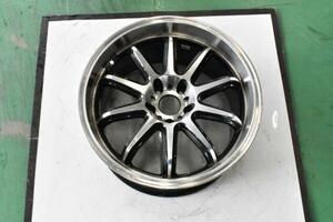 ◆◇5ＺＩＧＥＮ　　１８×９．５J＋２０　114..3　5穴　1本　ジャンク◇◆