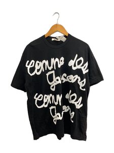 COMME des GARCONS◆Tシャツ/S/コットン/BLK/GI-T013