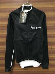 HO282 ピアソン PEARSON PRS REFLEX JERSEY 長袖サイクルジャケット 黒 S 裏起毛