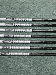 GRAPHITE DESIGN TOUR AD-105 BLACKカラー アイアン用 4〜Pw 7本セット SXフレックス相当 シャフト 20240803 