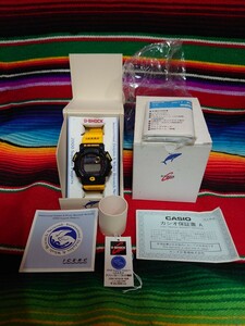 G-SHOCK DW-9701K-9JR 2000年 イルカクジラ会議 オフィシャル モデル ジーショック 新品 未使用 ブラック イエロー タフソーラー 稼働品