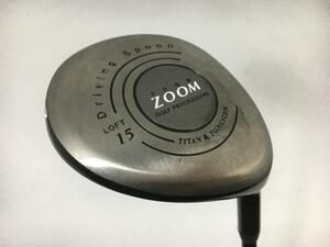 即決 お買い得品！中古 ZOOM-F フェアウェイ FW オリジナルカーボン 15 M-40