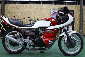 昭和63年5月登録/フル国内物/CBX400F赤白/エンジン載せ替え無し/カフェレーサー/ノーマル/極上エンジン/ピースガレージ購入/PCプロジェクト