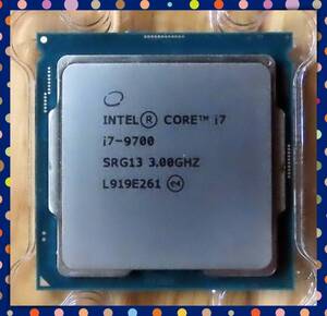 Intel Core i7 9700 LGA1151 ＆ 新品同様 Intel製HeatSink TS15A＋Intel製HeatSink TS15A(箱なし)美品 3点セット☆☆☆☆☆ です。