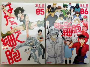 はたらく細胞 第5・6巻 清水茜 レンタル落ち コミック