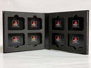 非売品 PS メモリーカードケース ホルダー 黒 プレイステーション プレステ PS1