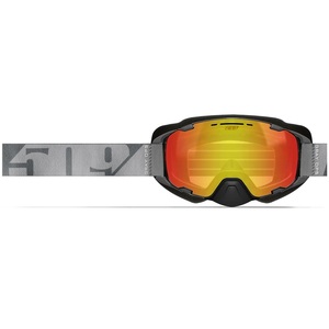 509 FIVE-O-NINE USA スノーモービル マグネット レンズ ゴーグル AVIATOR 2.0 XL GOGGLE グレー GRAY 曇りの日にお勧め 新品未使用