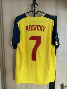 アーセナルArsenal1415 awayユニフォーム　7番Rosicky タグ付きMサイズ