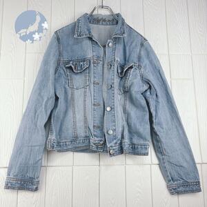 【美品】Gジャン　デニムジャケット　clef de sol サイズ40(L)