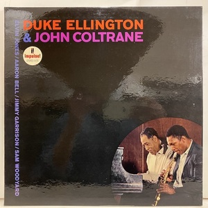 ●即決LP Duke Ellington / & John Coltrane As-30 j37579 米盤、Stereo オレンジAbc Paramount、Bellsound機械刻印 