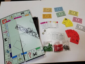 g_t D278　トミー　マスターモノポリー　トランク　テーブルゲーム　アナログゲーム　ボードゲーム　TOMY　当時物　中古