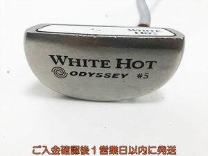 【1円】ゴルフ ODYSSEY オデッセイ WHITE HOT ホワイトホット＃5 パター ゴルフクラブ T02-212tm/F7