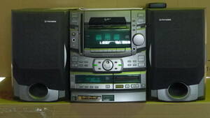 PIONEER XR-P5MD 25枚CDチェンジャー +1CDプレーヤー MD カセット テープ ラジオ パイオニア システムコンポ コンポ 動作確認済 中古