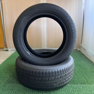 ●3294●夏タイヤ TOYO PROXES R46 225/55R19 99V 2023年製 中古品2本セット 超バリ溝 1本内面修理あり マツダCX-5 CX-8 新車装着タイヤ