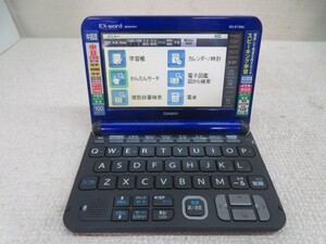 ●●CASIO XD-K7300 電子辞書 ブルー カシオ エクスワード EX-Word タッチペン/電池付き 動作品 12618●●！！