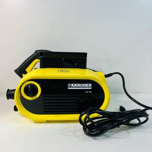 ★ KARCHER ケルヒャー 家庭用高圧洗浄機 JTK38 汚れた 洗車 車庫 ケルヒャージャパン株式会社 ※ジャンク品(通電のみ欠品有り) 4.82kg