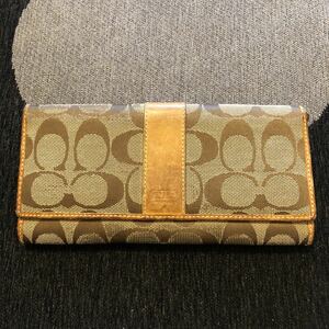 COACH コーチ 長財布 シグネチャー