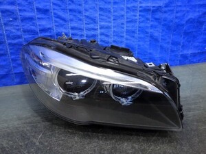 2698　5シリーズ　F10　F11　後期　右ライト　HID　7 378 516-01　1ZT 011 087-44/AG　良品　