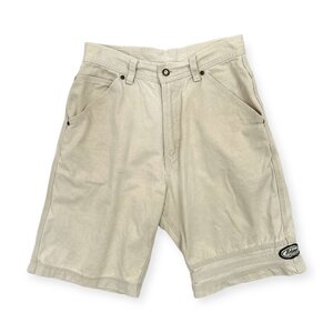 希少!! ビンテージ◆BILLABONG ビラボン USA製 ハーフパンツ ショートパンツ ヘリンボーン ボトムス サイズ30/アイボリー 系/メンズ 90s