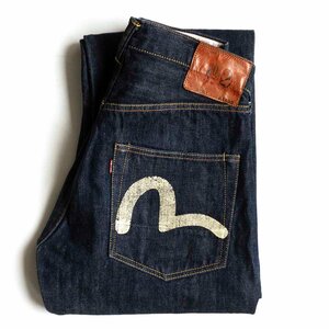 【美品/濃紺】EVISU 【LOT.2001 デニムパンツ】34×35 エビス ジーンズ カモメ 2405150