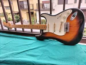 1955年製　Fender Stratocaster フェンダーストラトキャスター　リフィニッシュ