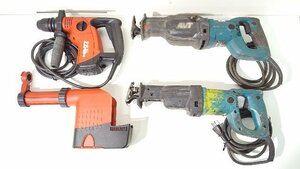 (1円スタート) HILTI ヒルティ ロータリーハンマードリル TE6-S ＆ makita マキタ レシプロソー JR3070CT など 動作良好 b6098