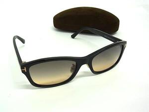 1円 ■美品■ TOM FORD トムフォード TF875-D 01B 56□19 145*2 サングラス メガネ 眼鏡 メンズ レディース ブラック系 FJ4543