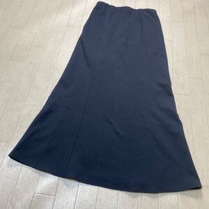 4040☆ UNITED ARROWS GREEN LABEL RELAXING ボトムス ロングスカート カットソー レディース グレー