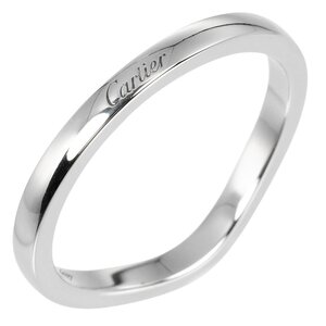 カルティエ CARTIER バレリーナ カーブ 13.5号 リング 指輪 Pt950プラチナ 約3.7g【I180924074】中古