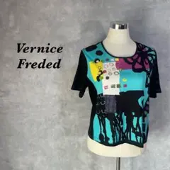 美品✨ Vernice Fresed グラフィックT カラフル 個性的 0346