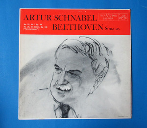 ◆ARTUR SCHNABEL/BEETHOVEN◆RCA VICTOR 米 深溝