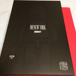 【激レア】BE@RBRICK ベアブリック 400% フィギュア メディコム・トイ NO NEW YORK BOOWY 100%&400% 氷室　布袋　松井