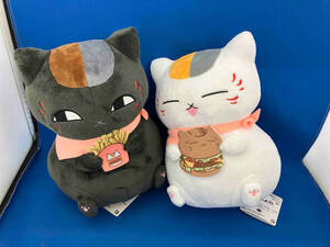 夏目友人帳　もふぐっとぬいぐるみ　〜ニャンコ先生バーガー〜　全2種　セット　ぬい　プライズ品