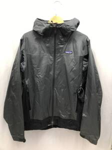 Patagonia ナイロン ジャケット メンズ S グレーxブラック ブルゾン パタゴニア SS-122442